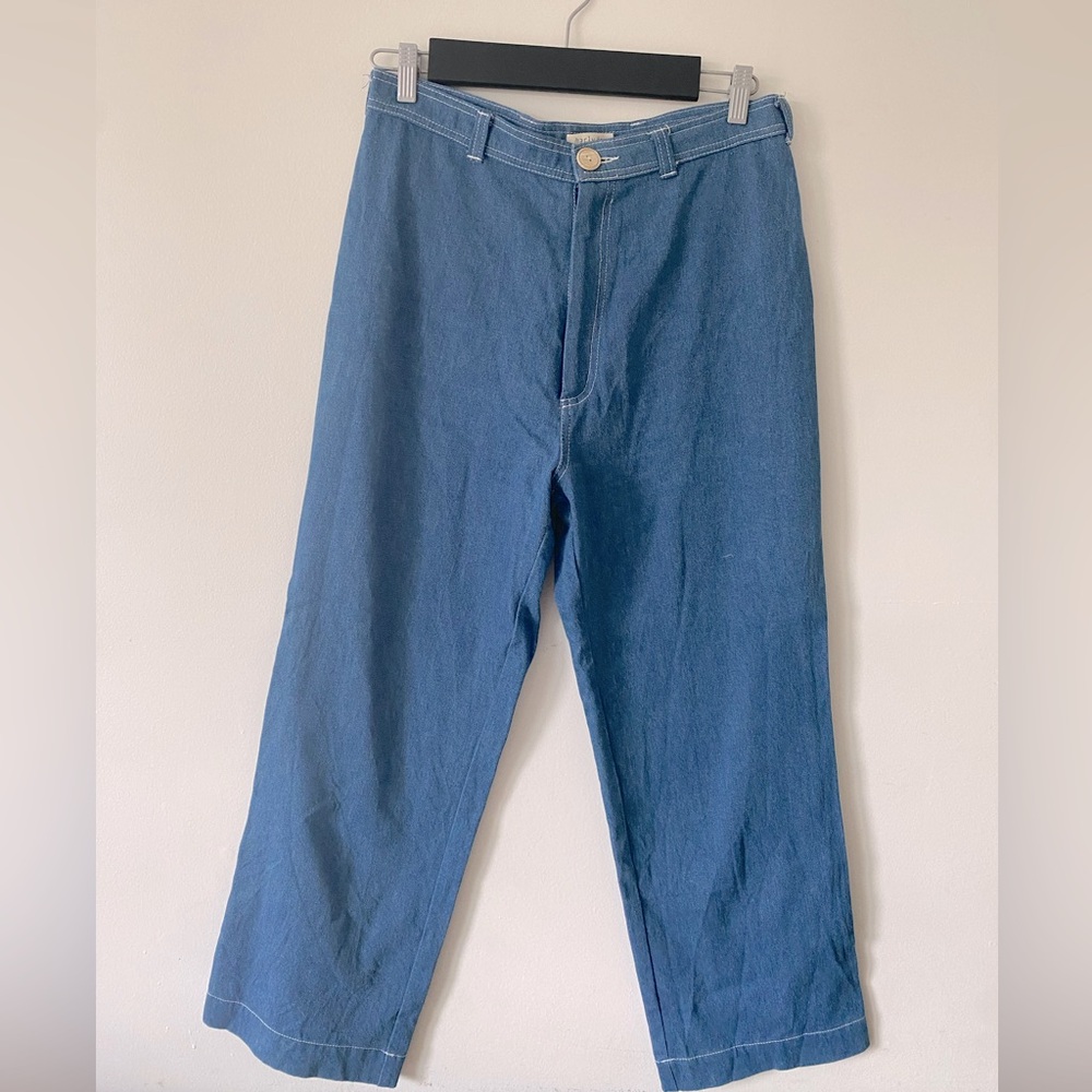 Blue Women's Denim Pants